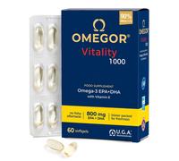 Omega 3 IFOS 5 Stelle Vitality 1000 Omega3 EPA 535mg e DHA 268 mg 60 Capsule