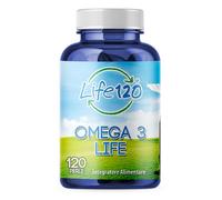 LIFE 120 Omega 3 Life 120 perle - Integratore per la funzione cardiaca