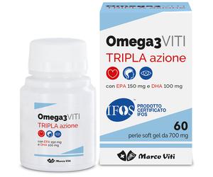Omega 3 Marco Viti Con Tripla Azione Per Cuore E Cervello