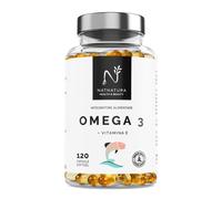 Omega 3 massima concentrazione EPA DHA Acidi grassi Omega 3 (2000 mg) Vitamina E