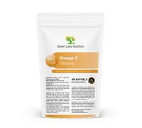 Omega 3 Olio di Pesce 1000 mg - EPA DHA per la Salute del Cuore e Cervello