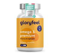 Omega 3 Olio di Pesce 1000mg di Omega 3 500 mg EPA 250 mg DHA Integratore Olio