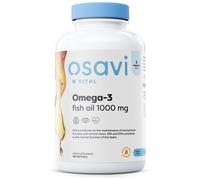 Omega-3 Olio di pesce, 1000mg (Limone) - 180 softgels