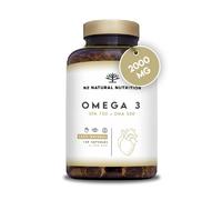 Omega 3 Olio di Pesce 2000 mg 700 mg EPA e 500 mg DHA Alto Dosaggio Integratore