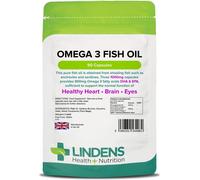 Omega 3 Olio di Pesce 30% DHA / EPA 3-PACCO 270 Capsule di alta resistenza