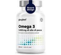 Omega 3 Olio Di Pesce 400 Capsule Eletto PRODOTTO DELL'ANNO 2025 (1 Anno), Softg