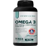 Omega 3 Olio Di Pesce FOS 1000 Mg - 90 Capsule Softgel Ad Alto Dosaggio EPA 500