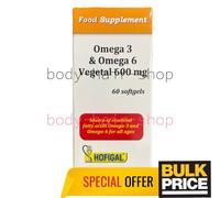 Omega-3 Omega-6 Acidi Grassi Vegetali Miscela di Olio Naturale Pressato a...