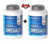 OMEGA 3 selct 3 Erba Vita 120 + 120 Softgel olio di pesce IFOS alto dosaggio