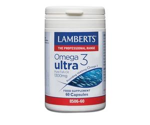 Omega 3 Ultra Aceite De Pescado Puro 1300Mg 60 Cápsulas