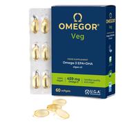 Omega 3 Vegan Veg Omega3 Vegetale IFOS 5 Stelle e Vegan Society da Olio di Alghe