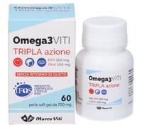 Omega 3 Viti Tripla Azione - 60 Perle
