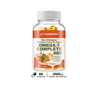 Omega-7 Complete 2000mg - Olio Di Olivello Spinoso - Per Pelle, Capelli, Unghie