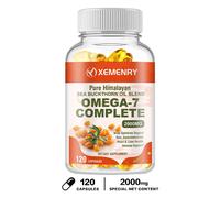Omega-7 Complete 2000mg - Olio Di Olivello Spinoso - Per Pelle, Capelli, Unghie