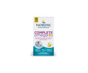 Omega-D3 completo 120 capsule molli - Ottimo gusto al limone Nordic Naturals