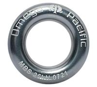 Omega Pacific Rappel Ring - Solido design in alluminio senza cuciture, attrezzatura per avventure all'aperto, resistenza alla rottura 25 kN, canna di fucile, piccolo