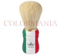 OMEGA PENNELLO DA BARBA IN SETOLA PROFESSIONALE BARBIERE MANICO IN RESINA 21762