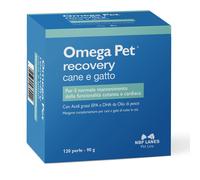 Omega Pet Recovery Cane e Gatto 120 Perle Appetibili per il Normale Mantenimento