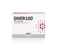 Omega Pharma - Diver 100, Integratore Alimentare con Inulina e Mirtillo Rosso, A
