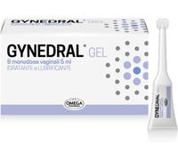 Omega Pharma - Gynedral Gel - Gel Vaginale Con Acido Ialuronico, Idratante, Lubr
