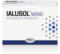 Omega Pharma - Ialusol Gocce Monouso Oculari Con Acido Ialuronico, Utile in Caso
