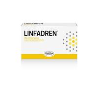 Omega Pharma - Linfadren, Integratore Alimentare con Diosmina e Uva Ursina, Utile per il Drenaggio dei Liquidi Corporei -30 Compresse