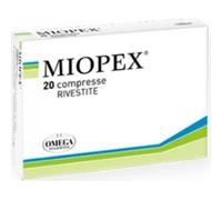 Omega Pharma - Miopex 20 Compresse - Integratore Antiossidante Per La Vista