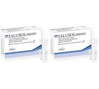 OMEGA PHARMA Mono Gocce Oculari Ialusol, 20 Fiale (Confezione da 2)