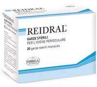 Omega Pharma REIDRAL GARZE OCULARI 20 PEZZI