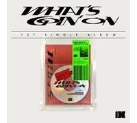 OMEGA X 1° album singolo [WHAT’S GOIN’ ON] E Ver. CD + libro + scheda + poste...