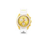 Omega x Swatch Moon Swatch Mission to the Sun Speedmaster Giallo