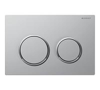 OMEGA20 PLACCA 2TASTI CROMO OP/LUCIDO con sistema anti ditate
