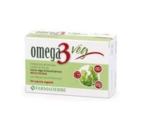 FARMADERBE Omega3 Veg 60 Capsule - Integratore Per Il Metabolismo Dei Lipidi