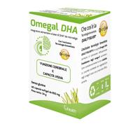 OMEGAL DHA Integratore per la funzione cerebrale e visiva con DHA 40 capsule