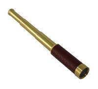 Omegon Telescopio tascabile in ottone 12x30