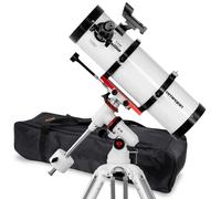 Omegon Telescopio Teleskop Advanced 130/650 EQ-320 + Borsa da trasporto per tubi/ottiche 5''