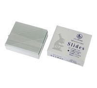 Omegon vetrino portaoggetti con 2 incavi, 50 pezzi