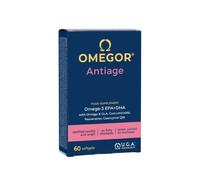 OMEGOR ANTIAGE Integratori Antiossidanti 60 perle omega 3