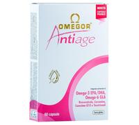 OMEGOR ANTIAGE Integratori Antiossidanti 60 perle omega 3