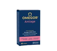 OMEGOR ANTIAGE Integratori Antiossidanti 60 perle omega 3