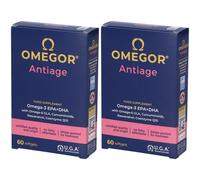 Omegor Antiage Capsule 2x42 g Capsule