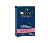 OMEGOR ANTIAGE Integratori Antiossidanti 60 perle omega 3