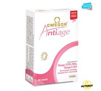 OMEGOR ANTIAGE Integratori Antiossidanti 60 perle omega 3