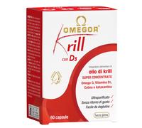 Omegor Krill D3 Integratore Sistema Immunitario 60 Capsule