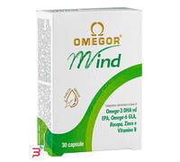 U.G.A. Nutraceutical – Integratore Omegor Mind Omega 3 con Bacopa Monnieri – 30 capsule molli