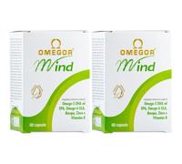 Omegor Mind 60 Capsule Molli 2x60 pz Capsule morbide