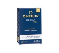 OMEGOR Ultra 1200 Omega 3 IFOS 5 Stelle Omega3 Alto Dosaggio EPA 610mg e DHA
