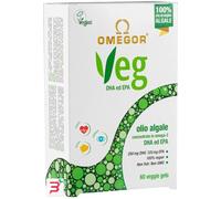 UGA Nutraceuticals Omegor - Veg Integratore Alimentare, 60 Capsule
