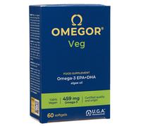 UGA Nutraceuticals Omegor - Veg Integratore Alimentare, 60 Capsule
