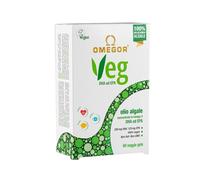 OMEGOR VEG DHA ED EPA 60 CAPSULE - A BASE DI OLIO ALGALE CONCENTRATO IN OMEGA 3